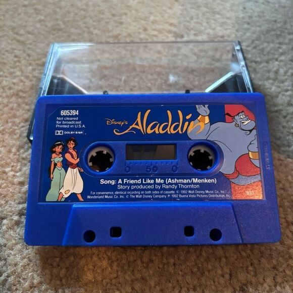 Disney Aladdin 695394 Cassette Tape - Picture 2 of 2